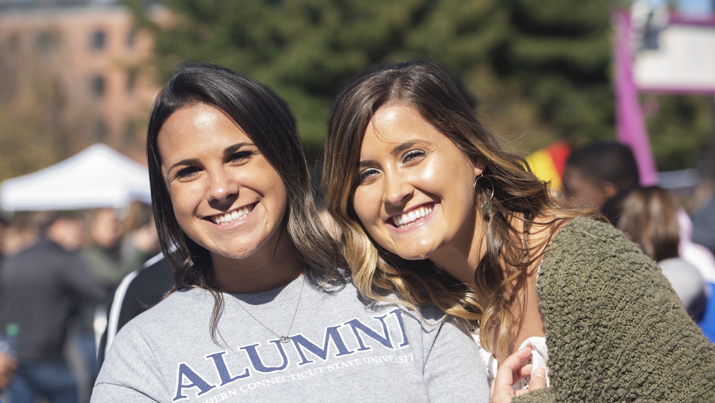 Two Southern Alumni Girls